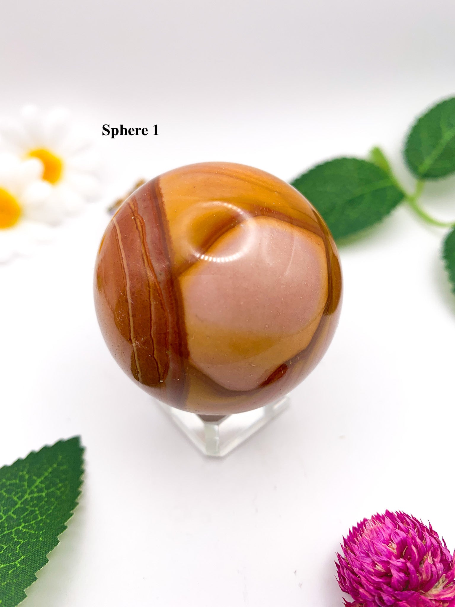 polychrome jasper sphere