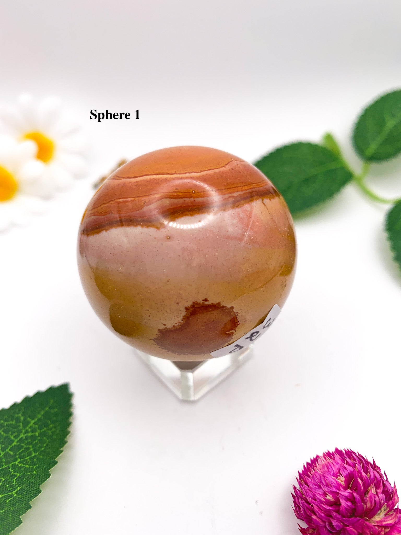 polychrome jasper sphere