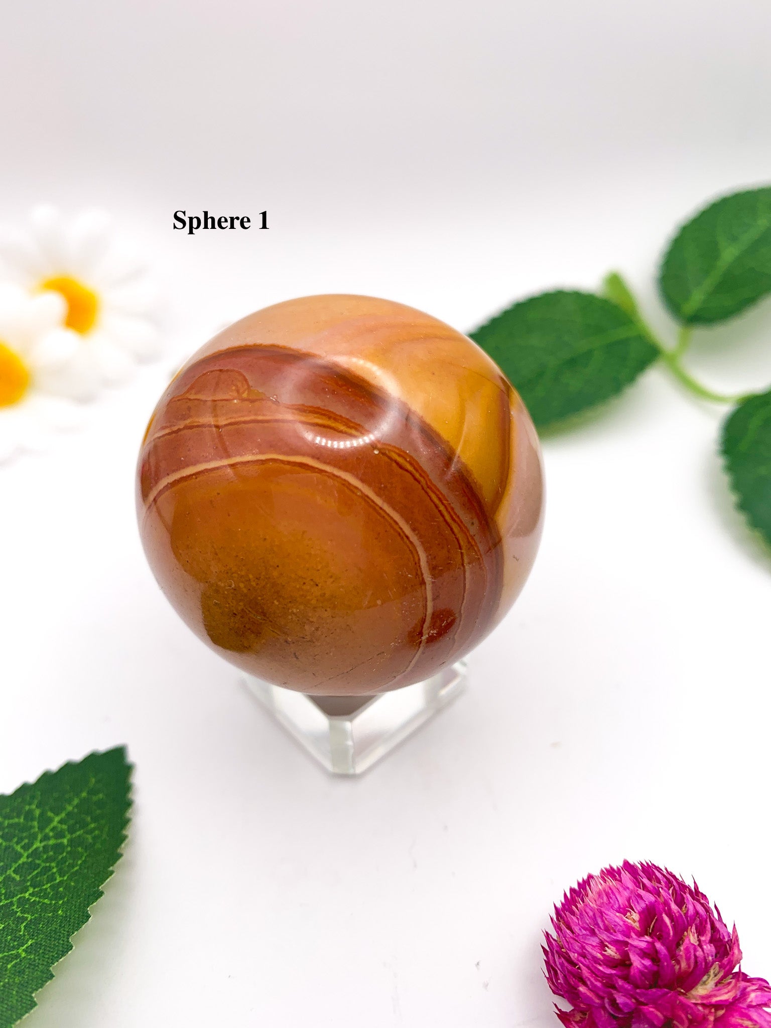 polychrome jasper sphere