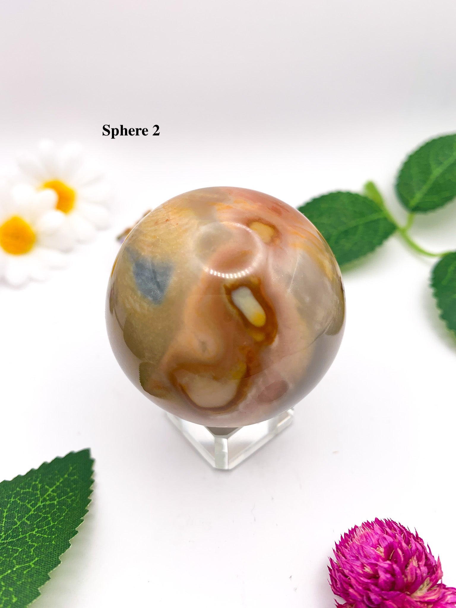 polychrome jasper sphere