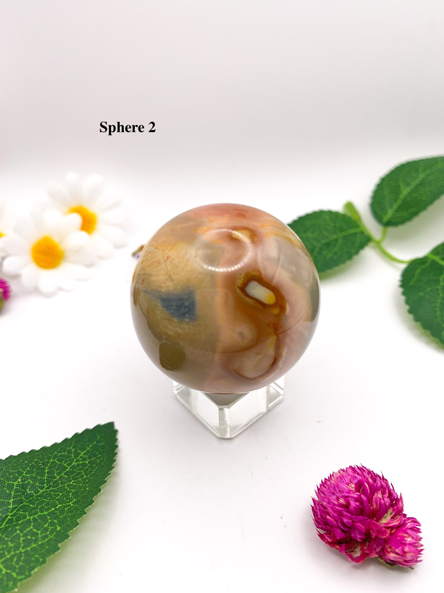 polychrome jasper sphere