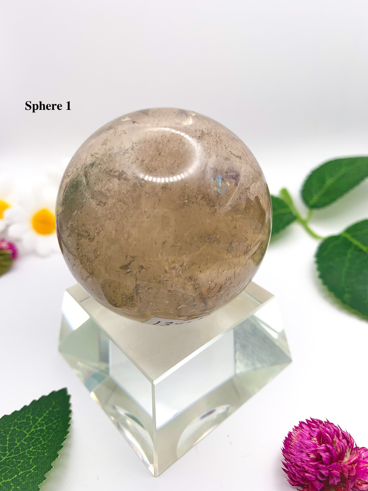 smoky quartz sphere