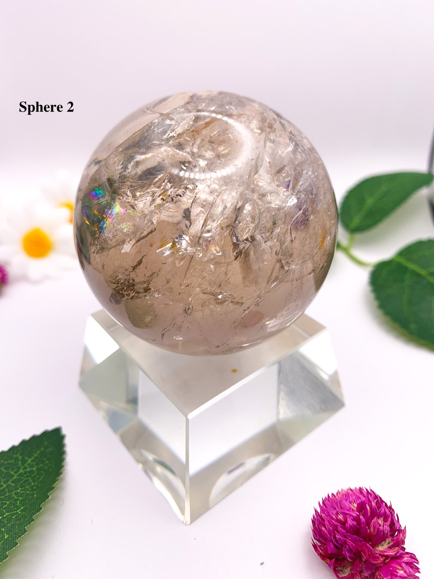 smoky quartz sphere