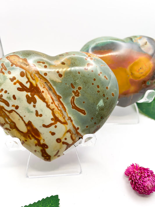 Polychrome Heart - Crystal Love Treasures