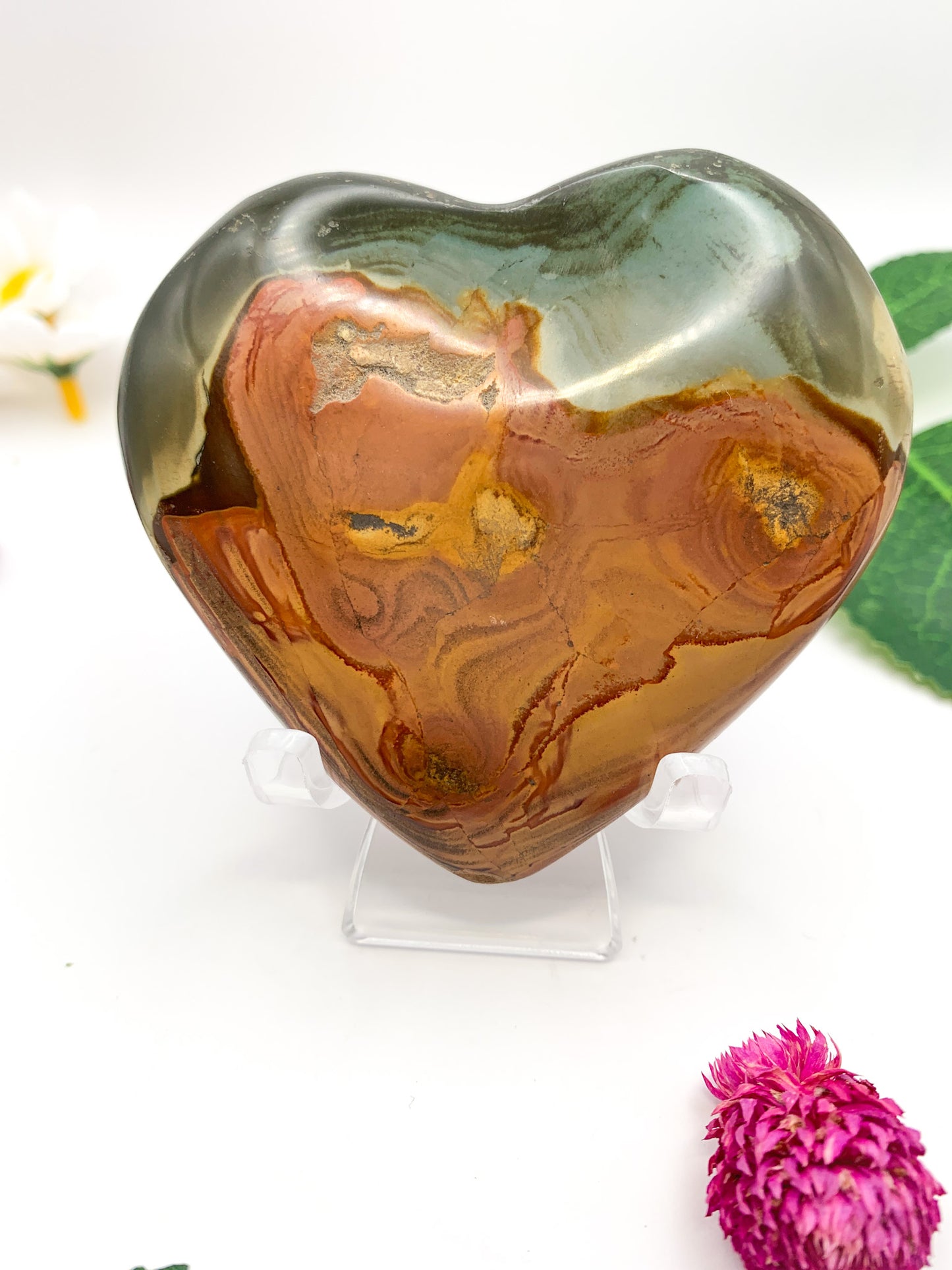 Polychrome Heart - Crystal Love Treasures