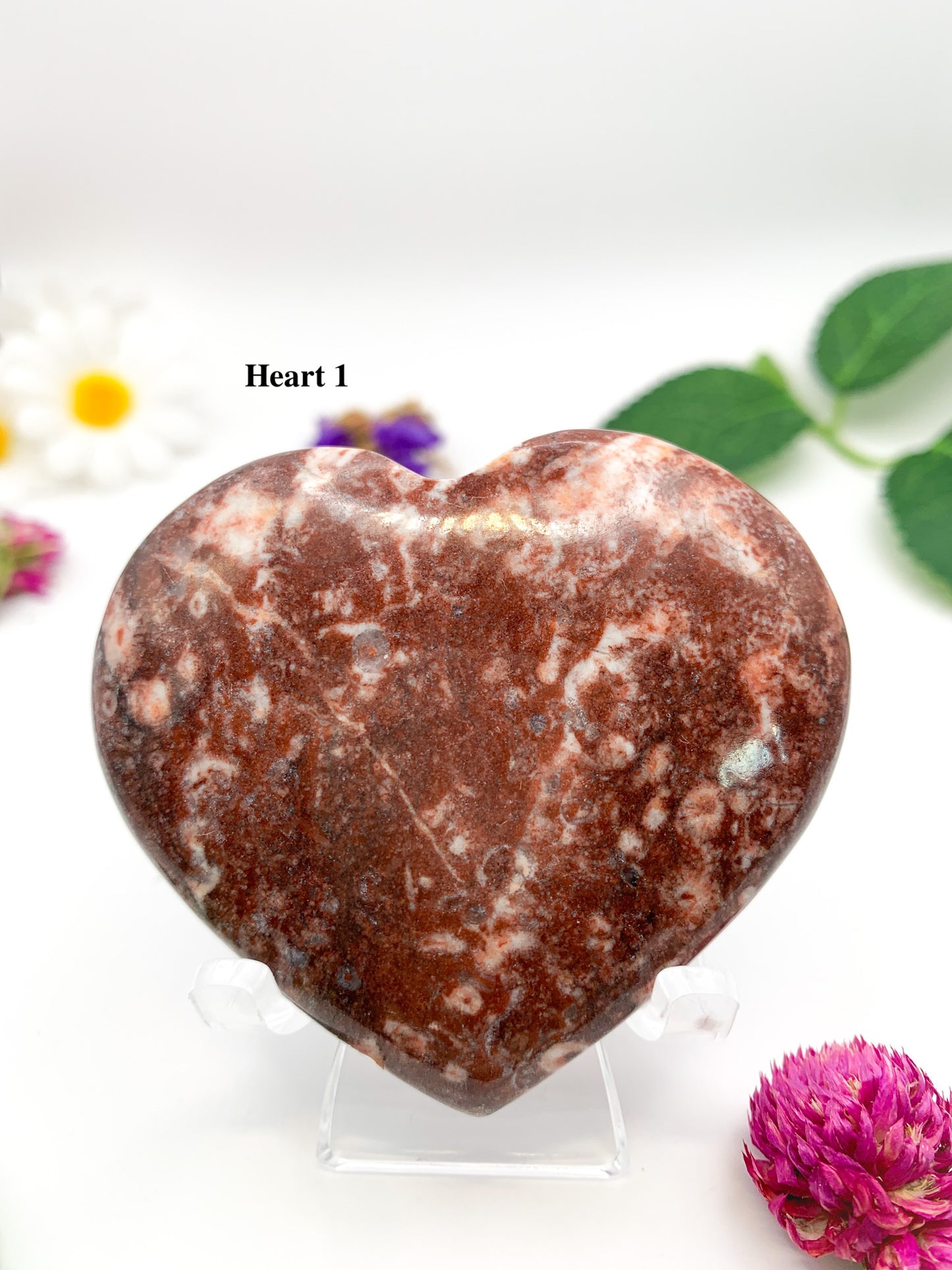 Mixed Calcite Heart - Crystal Love Treasures