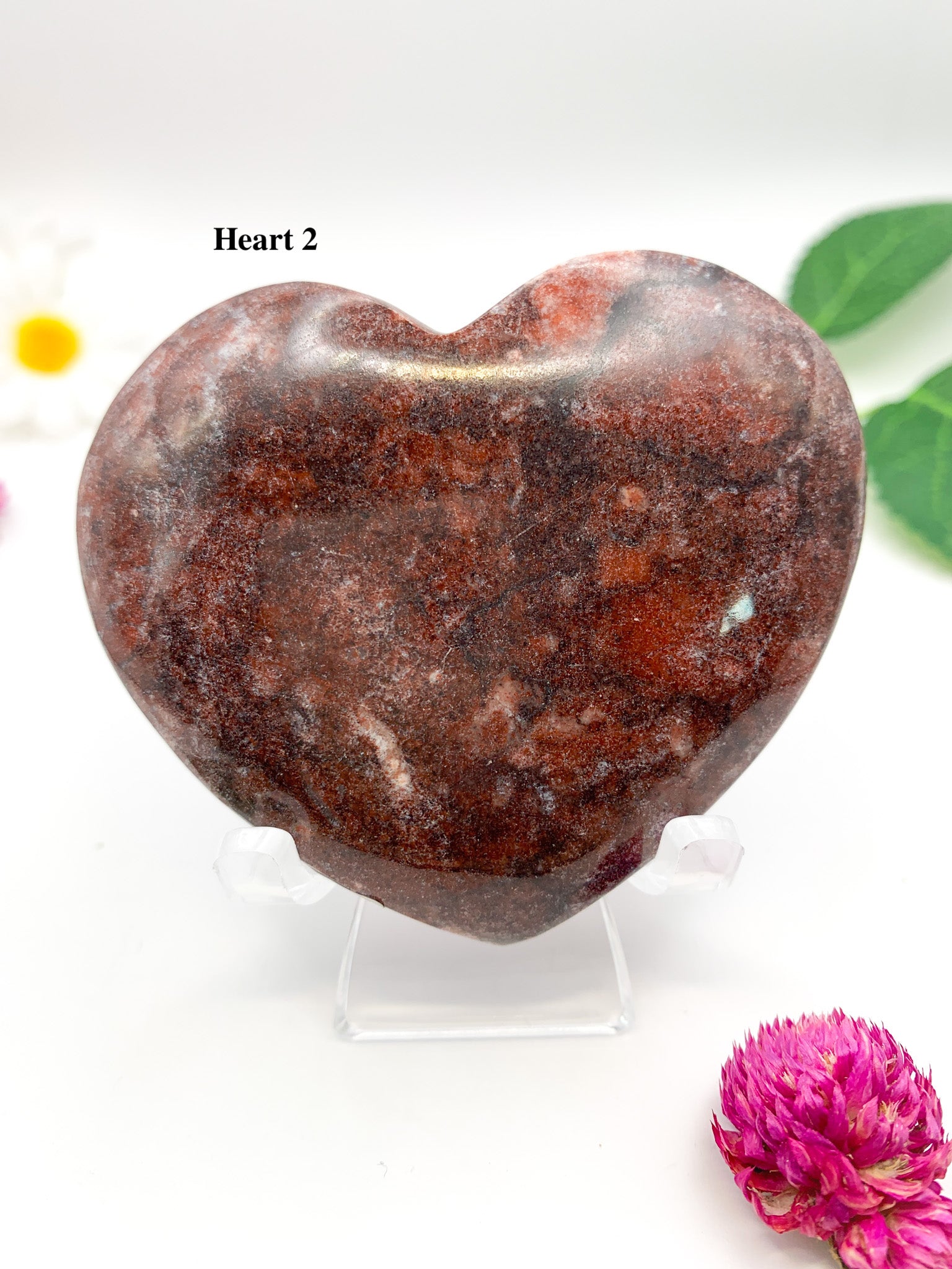 Mixed Calcite Heart - Crystal Love Treasures