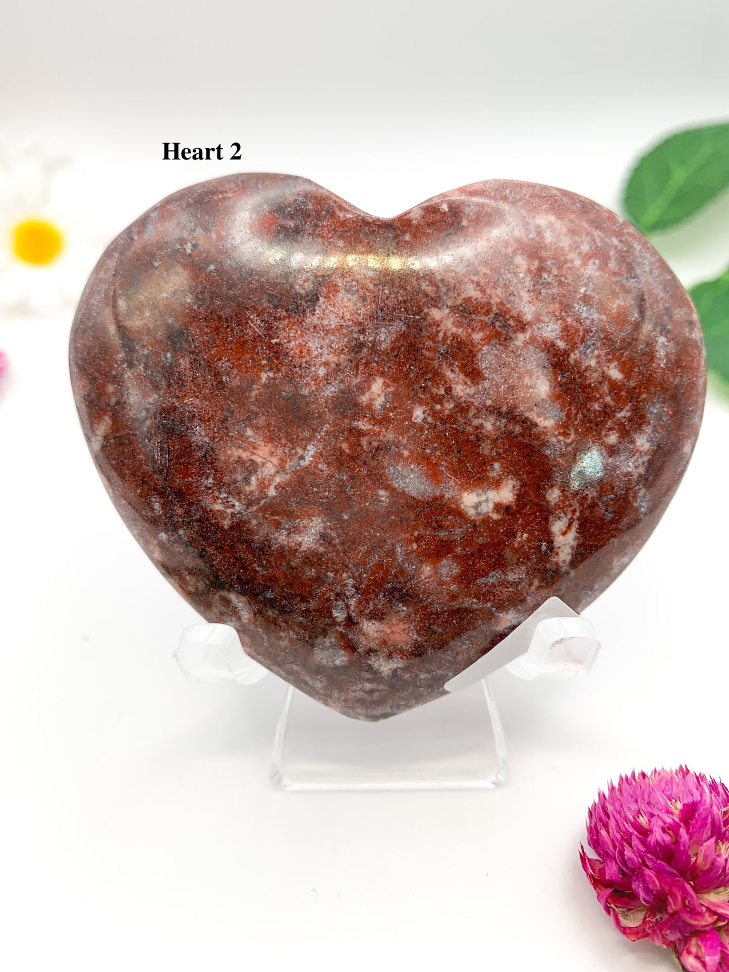 Mixed Calcite Heart - Crystal Love Treasures