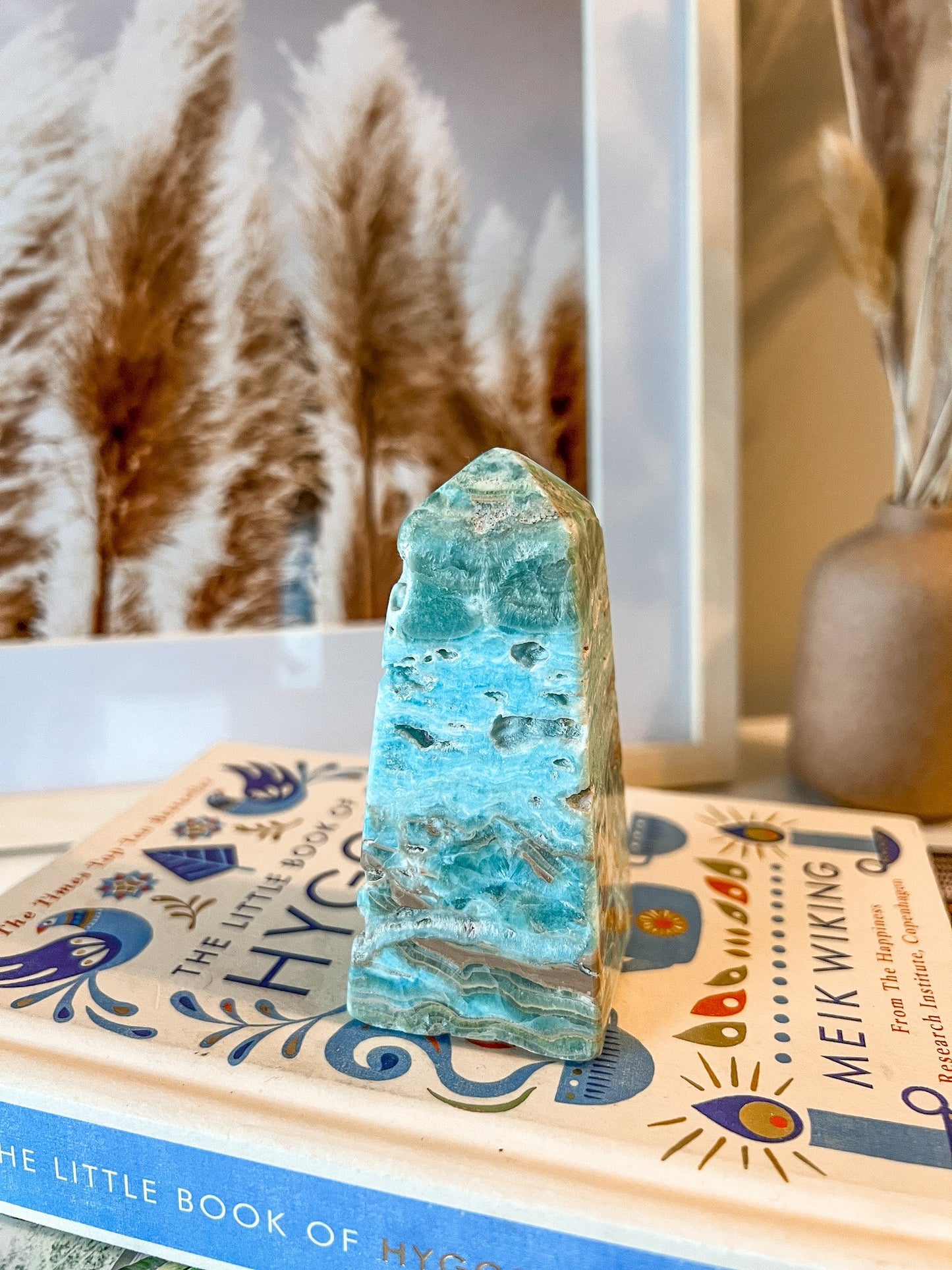 Blue Aragonite Tower (Caribbean Calcite)