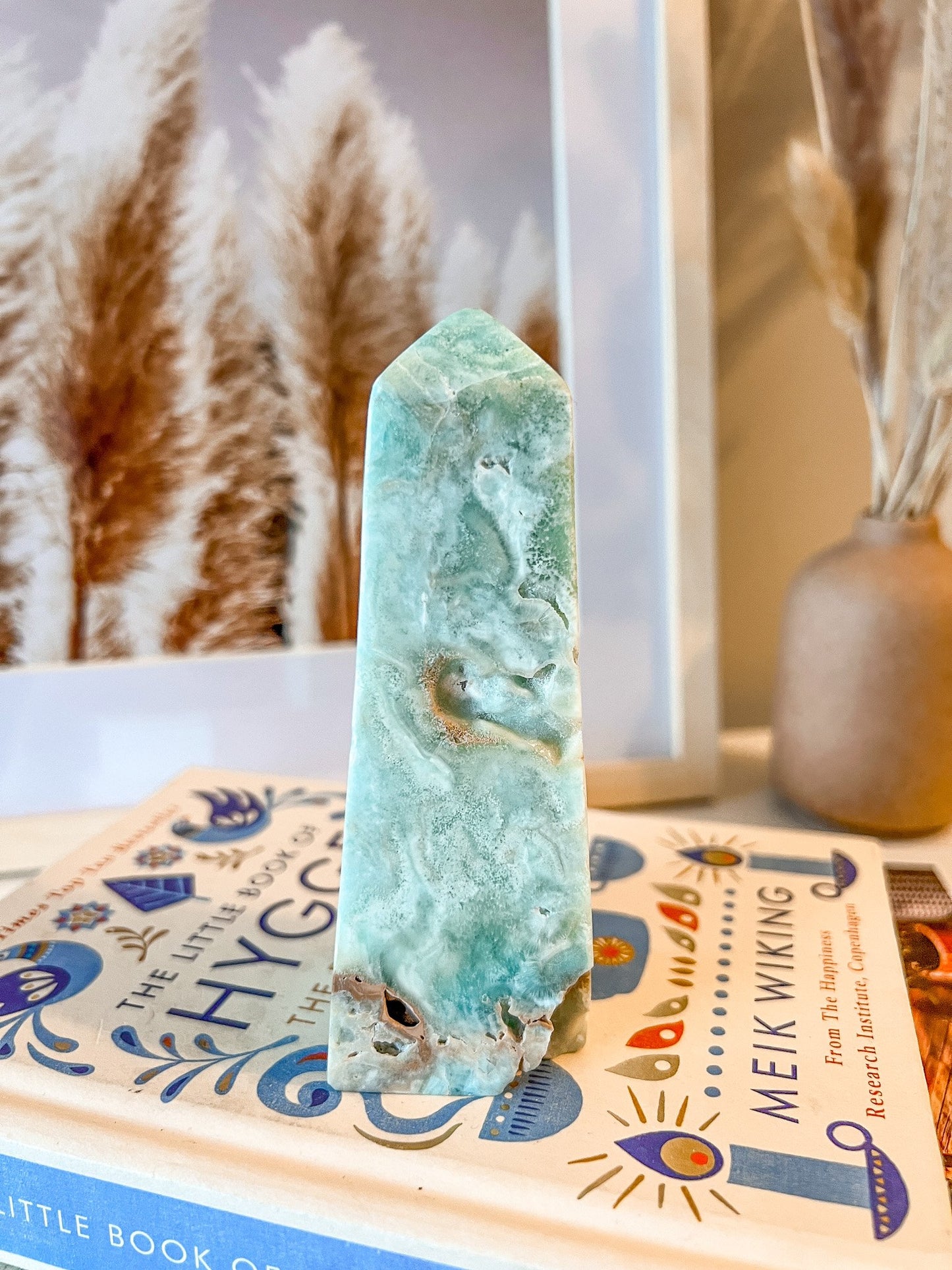 Blue Aragonite Tower (Caribbean Calcite)