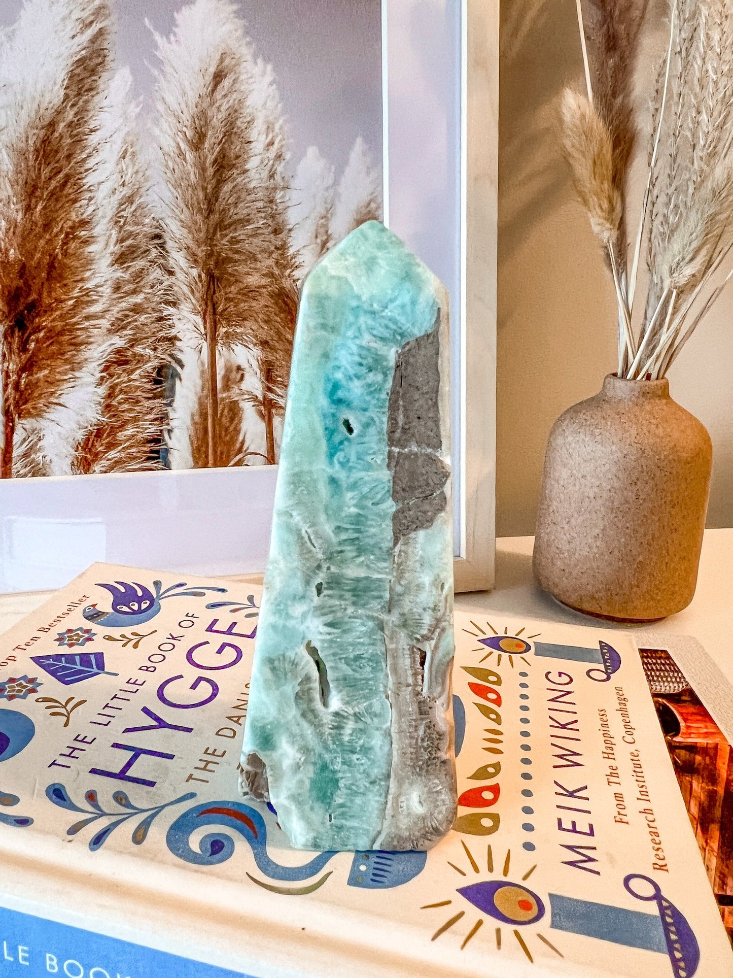 Blue Aragonite Tower (Caribbean Calcite)