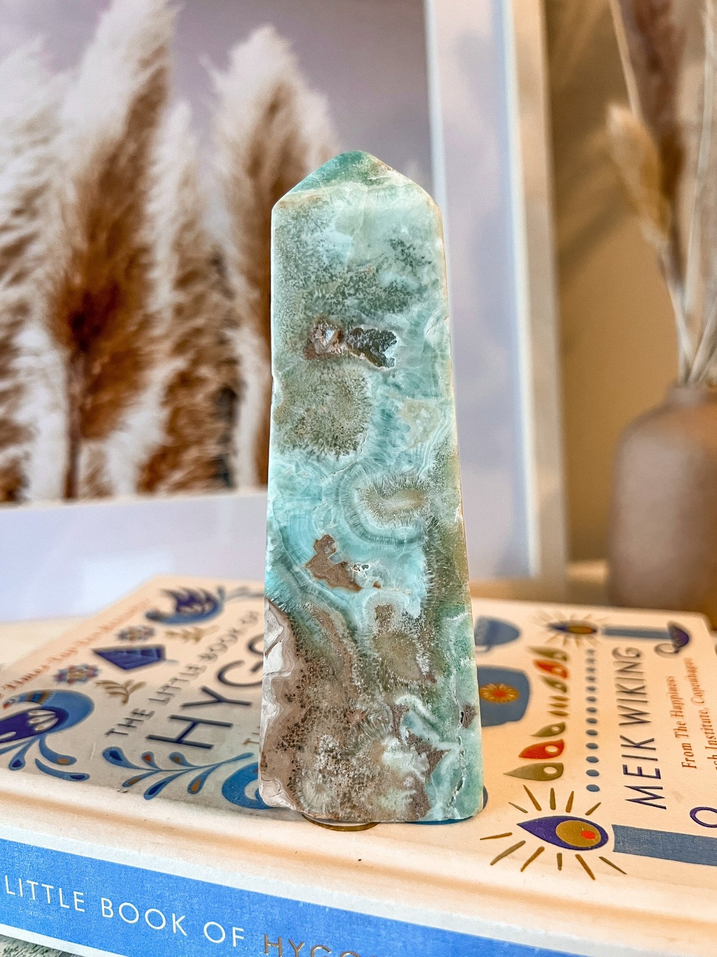 Blue Aragonite Tower (Caribbean Calcite)