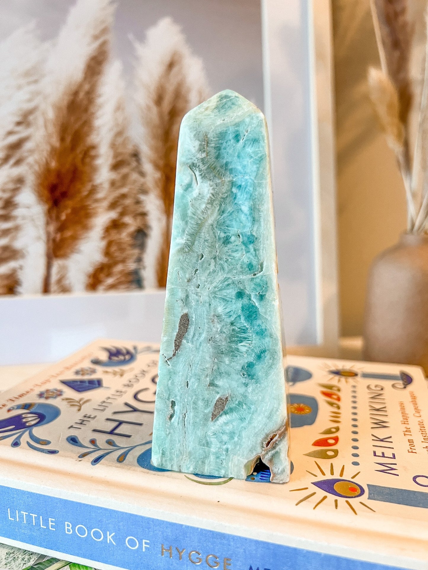 Blue Aragonite Tower (Caribbean Calcite)