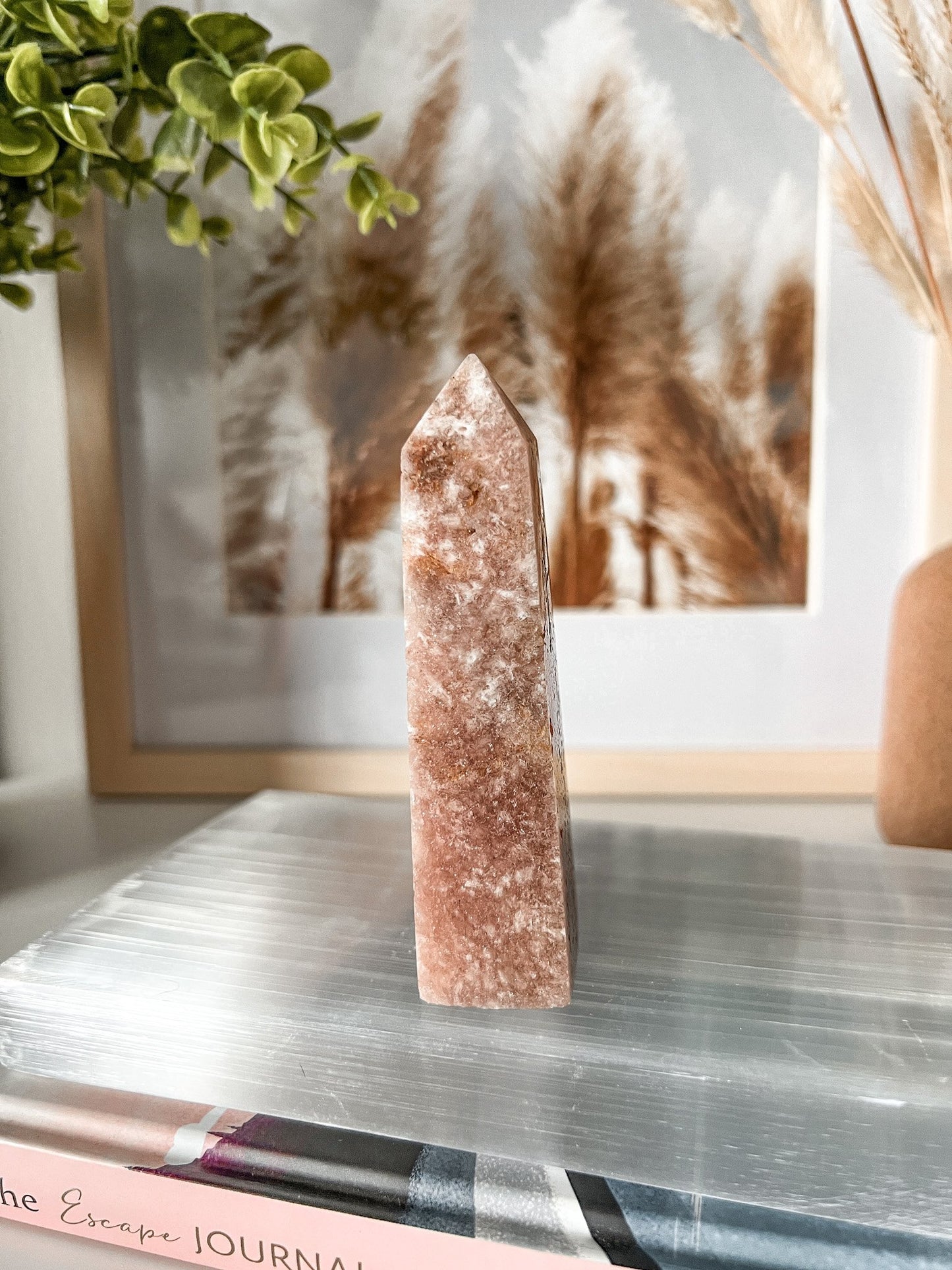 Pink Amethyst Obelisk