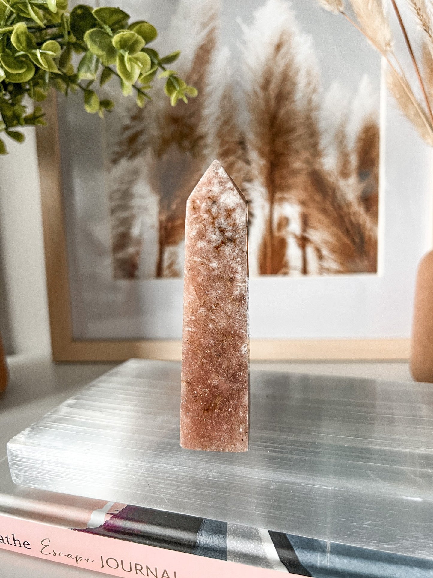 Pink Amethyst Obelisk