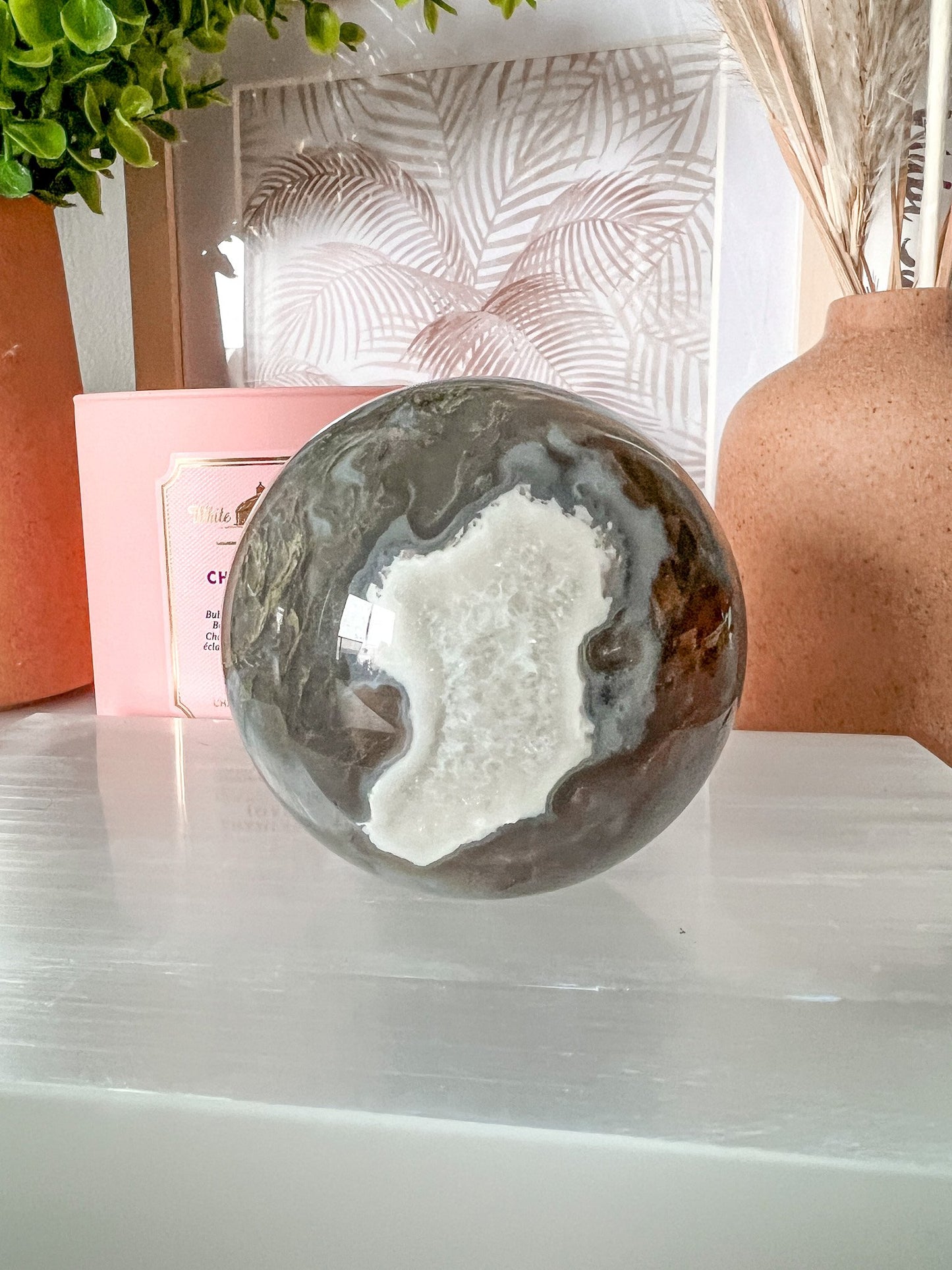 Moss Agate Sphere